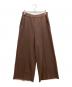 MAISON SPECIAL（メゾンスペシャル）の古着「Heavy-Weight Sweat Buggy Pants」｜ブラウン