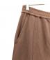 中古・古着 MAISON SPECIAL (メゾンスペシャル) Heavy-Weight Sweat Buggy Pants ブラウン サイズ:1：8000円