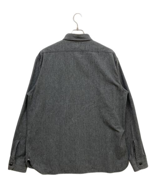 BUZZ RICKSON'S（バズリクソンズ）BUZZ RICKSON'S (バズリクソンズ) COTTON COVERT WORK SHIRT グレー サイズ:18-18 1/2の古着・服飾アイテム