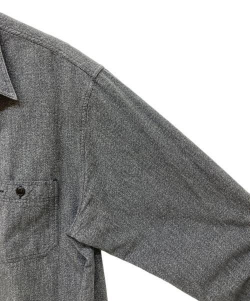 BUZZ RICKSON'S（バズリクソンズ）BUZZ RICKSON'S (バズリクソンズ) COTTON COVERT WORK SHIRT グレー サイズ:18-18 1/2の古着・服飾アイテム