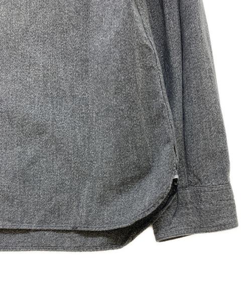 BUZZ RICKSON'S（バズリクソンズ）BUZZ RICKSON'S (バズリクソンズ) COTTON COVERT WORK SHIRT グレー サイズ:18-18 1/2の古着・服飾アイテム