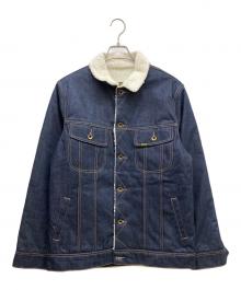 BLUCO WORK GARMENT（ブルコ ワーク ガーメント）の古着「ボアデニムジャケット」｜インディゴ