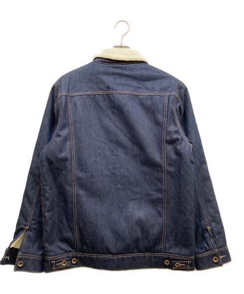 BLUCO WORK GARMENT（ブルコ ワーク ガーメント）BLUCO WORK GARMENT (ブルコ ワーク ガーメント) ボアデニムジャケット インディゴ サイズ:SIZE Lの古着・服飾アイテム