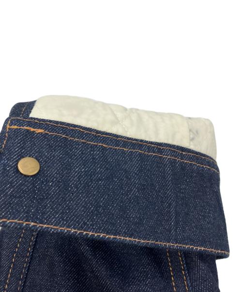 BLUCO WORK GARMENT（ブルコ ワーク ガーメント）BLUCO WORK GARMENT (ブルコ ワーク ガーメント) ボアデニムジャケット インディゴ サイズ:SIZE Lの古着・服飾アイテム