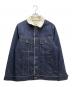 BLUCO WORK GARMENT（ブルコ ワーク ガーメント）の古着「ボアデニムジャケット」｜インディゴ
