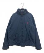 POLO RALPH LAURENポロ・ラルフローレン）の古着「ジップアップジャケット」｜ネイビー