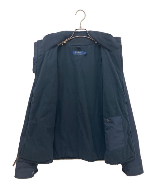 POLO RALPH LAUREN（ポロ・ラルフローレン）POLO RALPH LAUREN (ポロ・ラルフローレン) ジップアップジャケット ネイビー サイズ:LGの古着・服飾アイテム