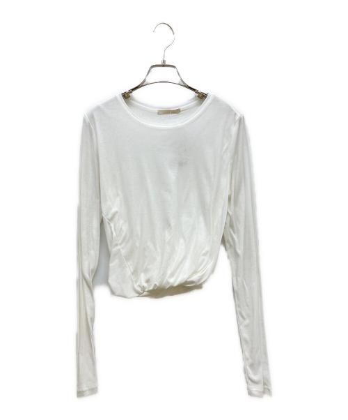 Plage（プラージュ）Plage (プラージュ) balloon cotton long Tシャツ ホワイト サイズ:SIZE Free 未使用品の古着・服飾アイテム