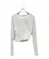 Plage（プラージュ）の古着「balloon cotton long Tシャツ」｜ホワイト