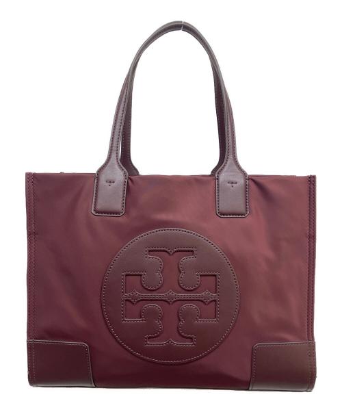 TORY BURCH（トリーバーチ）TORY BURCH (トリーバーチ) エラナイロントートバッグ ボルドーの古着・服飾アイテム