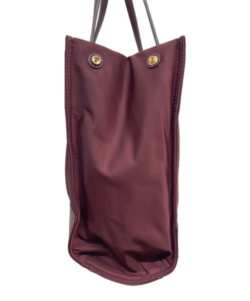 TORY BURCH（トリーバーチ）TORY BURCH (トリーバーチ) エラナイロントートバッグ ボルドーの古着・服飾アイテム