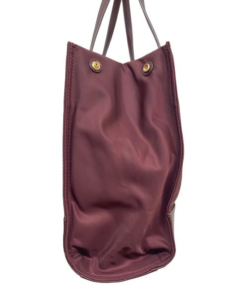 TORY BURCH（トリーバーチ）TORY BURCH (トリーバーチ) エラナイロントートバッグ ボルドーの古着・服飾アイテム
