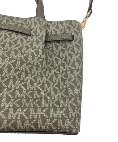 MICHAEL KORS（マイケルコース）MICHAEL KORS (マイケルコース) CARSON センタージップサッチェル S オリーブの古着・服飾アイテム