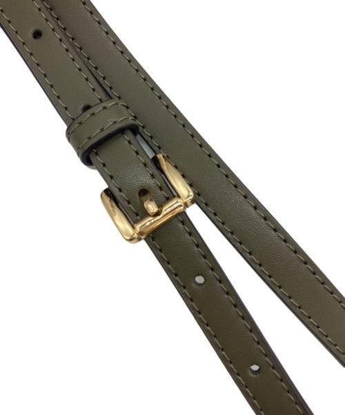 MICHAEL KORS（マイケルコース）MICHAEL KORS (マイケルコース) CARSON センタージップサッチェル S オリーブの古着・服飾アイテム