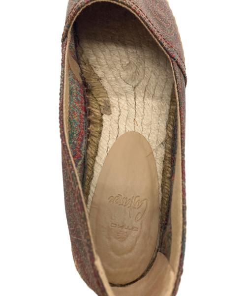 ETRO（エトロ）ETRO (エトロ) Castaner (カスタニエール) エスパドリーユ マルチカラー サイズ:23.5cmの古着・服飾アイテム