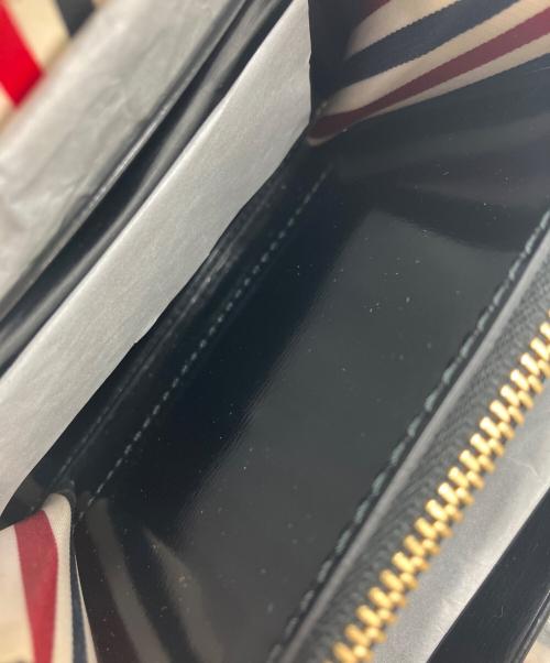 Thom Browne（トムブラウン）Thom Browne (トムブラウン) オールラウンドファスナーウォレット ブラックの古着・服飾アイテム