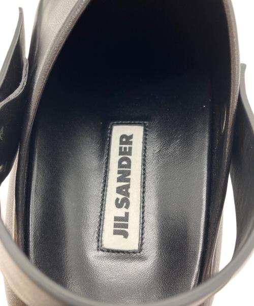 JIL SANDER（ジルサンダー）JIL SANDER (ジルサンダー) クロッグサンダル ブラック サイズ:37の古着・服飾アイテム