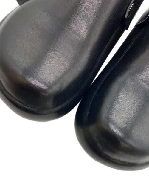 JIL SANDER（ジルサンダー）JIL SANDER (ジルサンダー) クロッグサンダル ブラック サイズ:37の古着・服飾アイテム