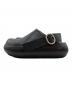 JIL SANDER (ジルサンダー) クロッグサンダル ブラック サイズ:37：55000円