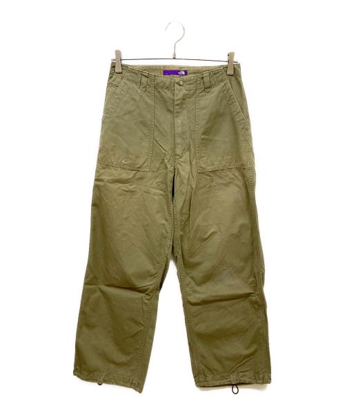 THE NORTHFACE PURPLELABEL（ザ・ノースフェイス パープルレーベル）THE NORTHFACE PURPLELABEL (ザ・ノースフェイス パープルレーベル) Cotton Ripstop Field Pants オリーブ サイズ:WSの古着・服飾アイテム