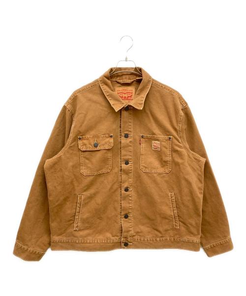 LEVI'S（リーバイス）LEVI'S (リーバイス) WORKWEAR SUNRISE トラッカージャケット ブラウン サイズ:Lの古着・服飾アイテム