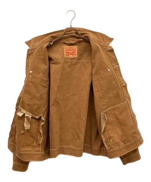 LEVI'S（リーバイス）LEVI'S (リーバイス) WORKWEAR SUNRISE トラッカージャケット ブラウン サイズ:Lの古着・服飾アイテム