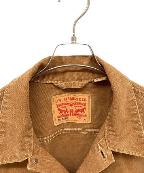 LEVI'S（リーバイス）LEVI'S (リーバイス) WORKWEAR SUNRISE トラッカージャケット ブラウン サイズ:Lの古着・服飾アイテム