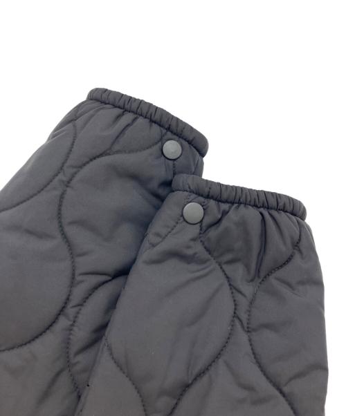 EEL（イール）EEL (イール) キルトウォーマー2 ブラック サイズ:Lの古着・服飾アイテム