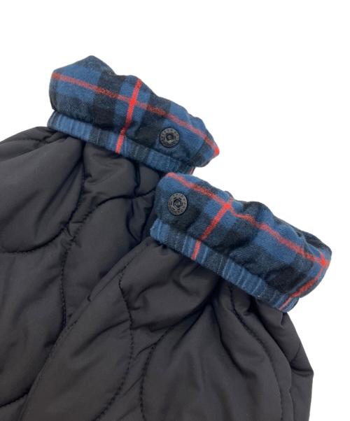 EEL（イール）EEL (イール) キルトウォーマー2 ブラック サイズ:Lの古着・服飾アイテム