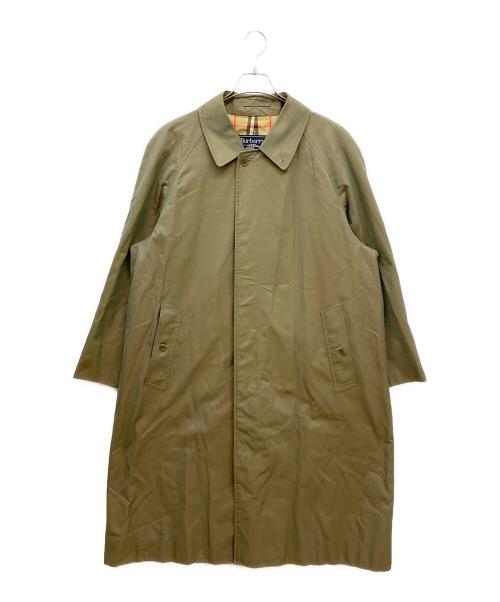 Burberry's（バーバリーズ）Burberry's (バーバリーズ) ステンカラーコート オリーブ サイズ:不明の古着・服飾アイテム