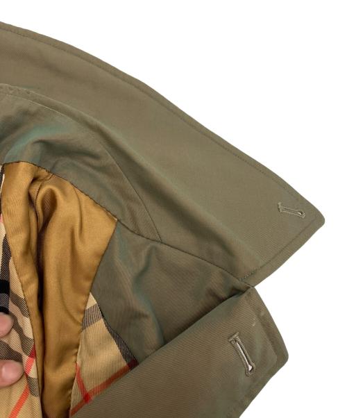 Burberry's（バーバリーズ）Burberry's (バーバリーズ) ステンカラーコート オリーブ サイズ:不明の古着・服飾アイテム