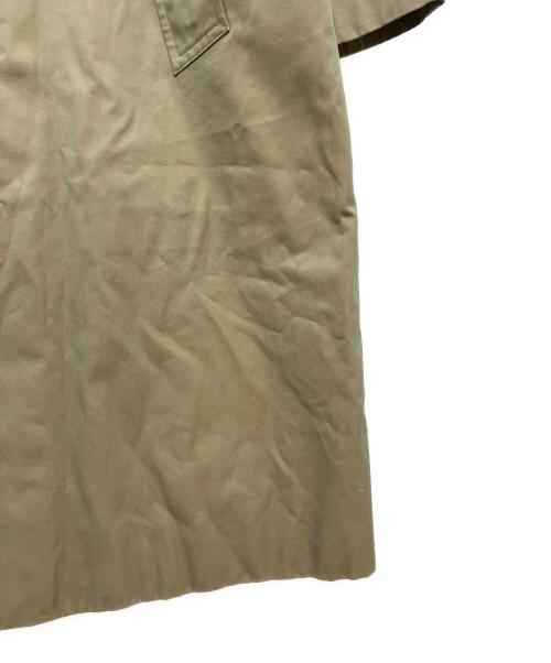 Burberry's（バーバリーズ）Burberry's (バーバリーズ) ステンカラーコート オリーブ サイズ:不明の古着・服飾アイテム