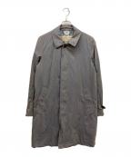 BURBERRYバーバリー）の古着「ステンカラーコート」｜チャコールグレー