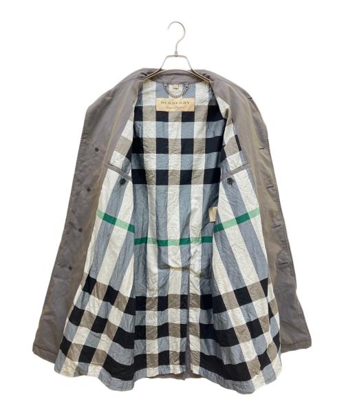 BURBERRY（バーバリー）BURBERRY (バーバリー) ステンカラーコート チャコールグレー サイズ:SIZE 48の古着・服飾アイテム