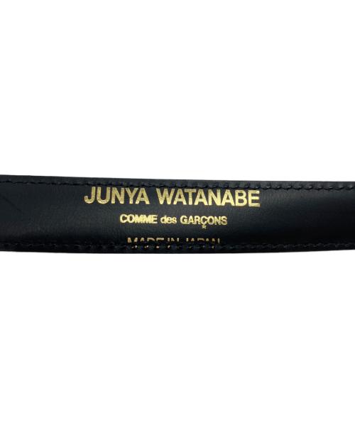 JUNYA WATANABE COMME des GARCONS（(ジュンヤワタナベ コムデギャルソン）JUNYA WATANABE COMME des GARCONS ((ジュンヤワタナベ コムデギャルソン) レザーベルト ブラックの古着・服飾アイテム