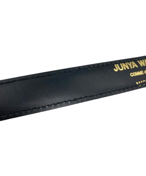 JUNYA WATANABE COMME des GARCONS（(ジュンヤワタナベ コムデギャルソン）JUNYA WATANABE COMME des GARCONS ((ジュンヤワタナベ コムデギャルソン) レザーベルト ブラックの古着・服飾アイテム
