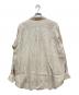 COMME des GARCONS HOMME PLUS (コムデギャルソンオムプリュス) ストライプレーヨンシャツ アイボリー サイズ:-：30000円