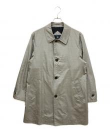 Aquascutum（アクアスキュータム）の古着「シルクコート」｜グレー