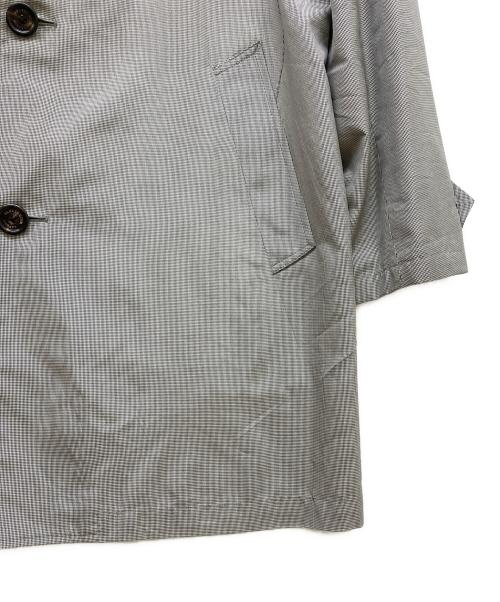 Aquascutum（アクアスキュータム）Aquascutum (アクアスキュータム) シルクコート グレー サイズ:Mの古着・服飾アイテム