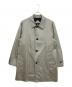 Aquascutum（アクアスキュータム）の古着「シルクコート」｜グレー