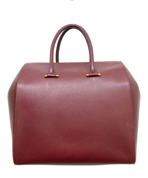 Cartier（カルティエ）Cartier (カルティエ) ボストンバッグ ボルドー サイズ:-の古着・服飾アイテム
