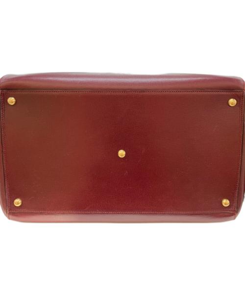 Cartier（カルティエ）Cartier (カルティエ) ボストンバッグ ボルドー サイズ:-の古着・服飾アイテム