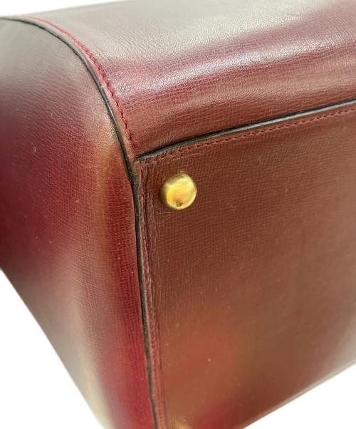 Cartier（カルティエ）Cartier (カルティエ) ボストンバッグ ボルドー サイズ:-の古着・服飾アイテム