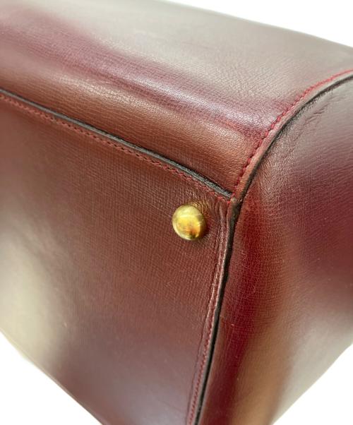Cartier（カルティエ）Cartier (カルティエ) ボストンバッグ ボルドー サイズ:-の古着・服飾アイテム