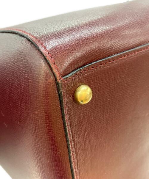 Cartier（カルティエ）Cartier (カルティエ) ボストンバッグ ボルドー サイズ:-の古着・服飾アイテム