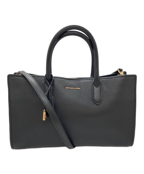 MICHAEL KORS（マイケルコース）MICHAEL KORS (マイケルコース) SCARLETT サッチェル ミディアム ブラックの古着・服飾アイテム
