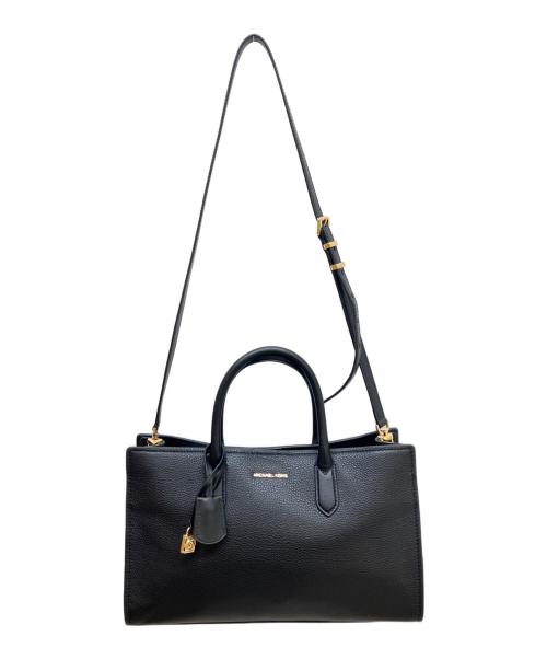 MICHAEL KORS（マイケルコース）MICHAEL KORS (マイケルコース) SCARLETT サッチェル ミディアム ブラックの古着・服飾アイテム