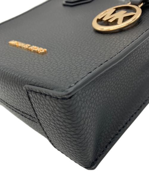 MICHAEL KORS（マイケルコース）MICHAEL KORS (マイケルコース) MERCER XS NS ショッパー クロスボディ ブラックの古着・服飾アイテム