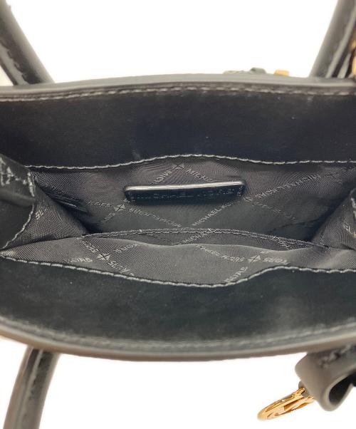 MICHAEL KORS（マイケルコース）MICHAEL KORS (マイケルコース) MERCER XS NS ショッパー クロスボディ ブラックの古着・服飾アイテム