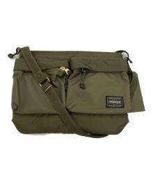 PORTER（ポーター）の古着「SHOULDER BAG」｜オリーブ